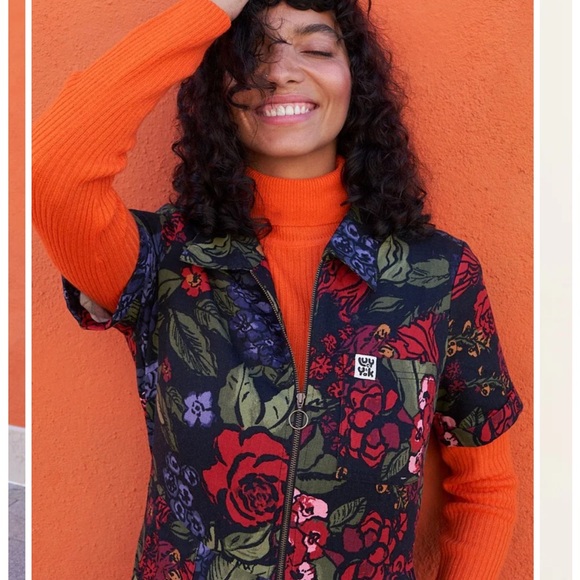 Lucy & Yak Pants - Floral Ragan Jumpsuit Lucy & Yak